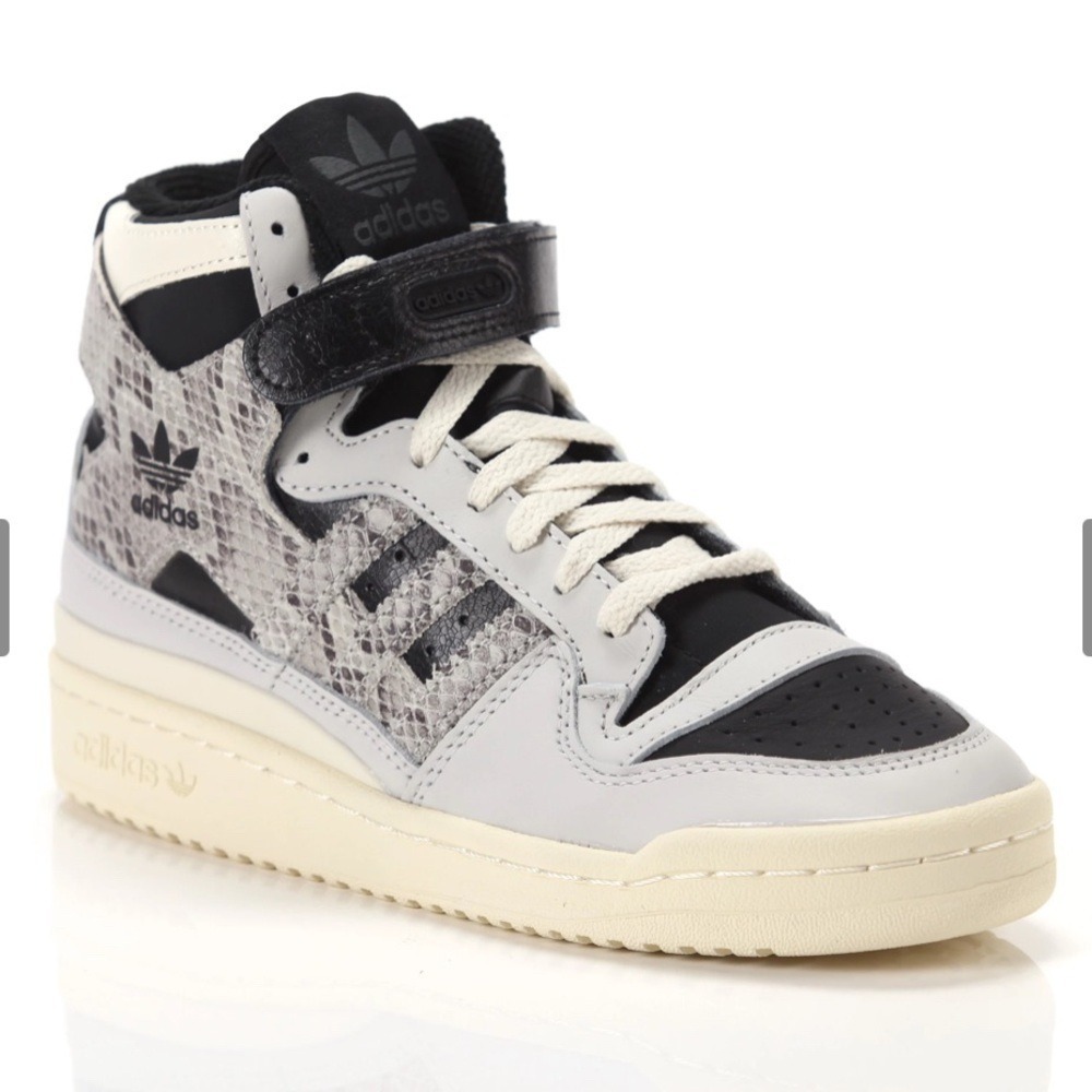 Adidas Women's Forum 84 High Gray Python - Size 8… - image 1